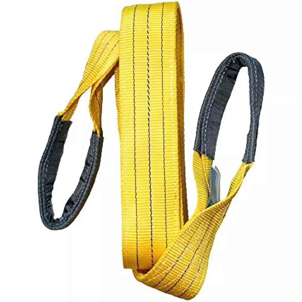 Conclood India Web Sling 3000 Kg (3 Ton) Capacity 4 m Length Polyester Yellow