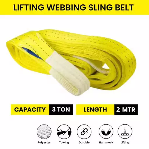 mahakal-webbing-sling-lifting-belt-yellow-polyester-2-m-length-3-ton-3000-kg-lifting-capacity-for-construction-area-warehouse-use