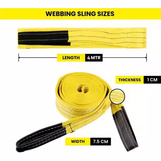 mahakal-webbing-sling-lifting-belt-yellow-polyester-4-m-length-3-ton-3000-kg-lifting-capacity-for-construction-area-warehouse-use