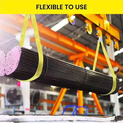 mahakal-webbing-sling-lifting-belt-yellow-polyester-4-m-length-3-ton-3000-kg-lifting-capacity-for-construction-area-warehouse-use