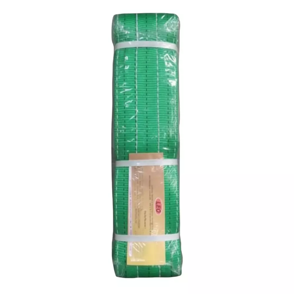 LEO Webbing Slings Green 50 mm Width, 1 m Length & 2 Ton Capacity