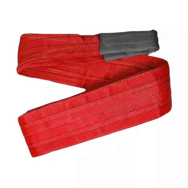bwi-double-ply-webbing-sling-red-polyester-8-m-length-and-5-ton-capacity
