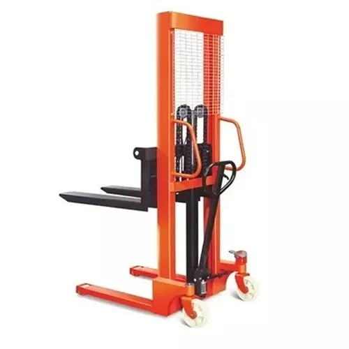 Boltz Corporation Hand & Foot Operated Manual Hydraulic Stacker 2 Ton Load Capacity 1.6 m Maximum Lifting Height