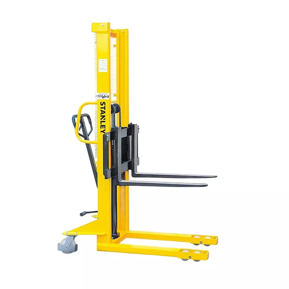STANLEY 1.5 Ton Manual Stacker with Square Cushioned Handle and 160 cm Lifting Height, SXWTI-CSTACK15