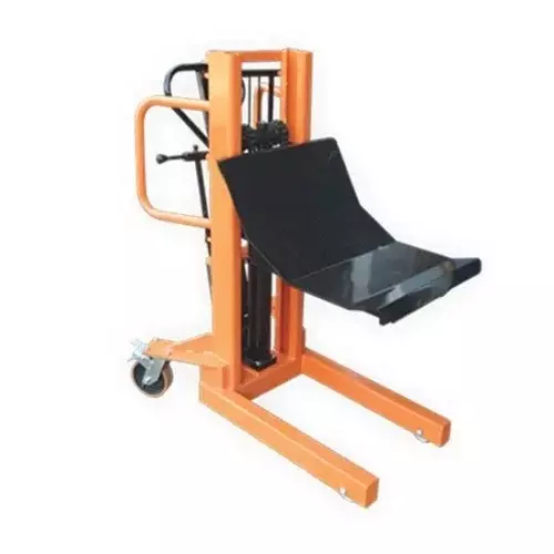 Excmach Semi Electric Rill Stacker 3 m Lifting Height 1 Ton (1000 Kg) Load Capacity Stainless Steel for Material Handling