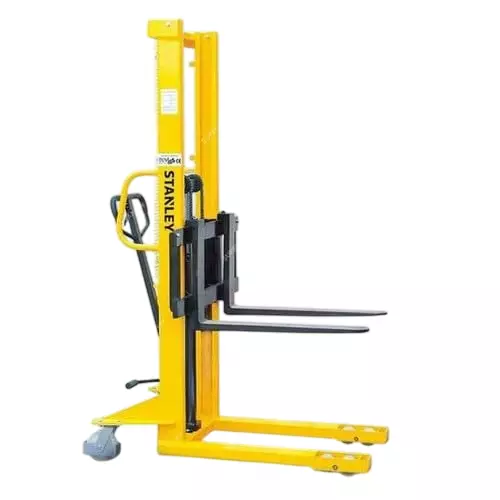 STANLEY 500 Kg Manual Stacker with Square Cushioned Handle and 160 cm Lifting Height, SXWTI-CSTACK05