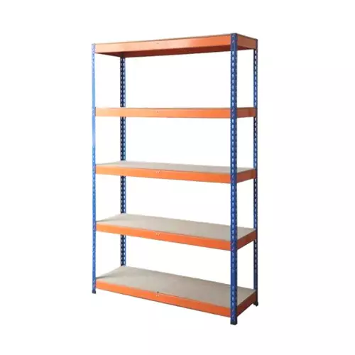 SUWAS TROLLEY STORE 1200x250x1800 mm 100 Kg Load Capacity 5 Shelf Mild Steel/Iron Storage Rack, SU-SR-003