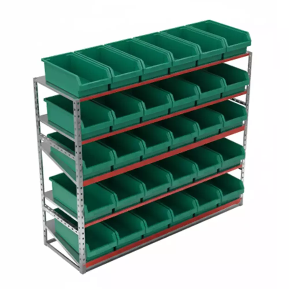 sameta-5-shelves-slotted-angle-package-free-shipment-rack-powder-coating-11004502000-mm-size-upto-600-kg-load-capacity-mild-steel-for-home-office-use