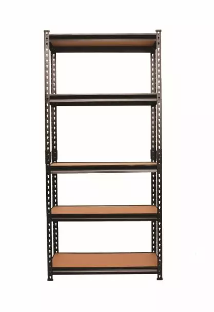 Buy Blue Boy 72x48x15 Inch 5-Shelves Black Multipurpose Boltless Rivet Rack BB724815BW_5 from Industrybuying.com