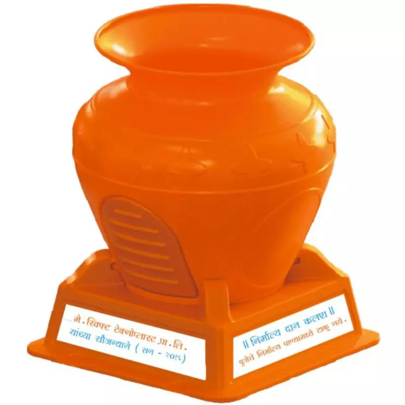 Swift Technoplast Nirmalya Kalash With Plastic Stand 750 L Capacity 1200 x 1371.6 mm (4 x 4.5 ft) Size, NK-750P