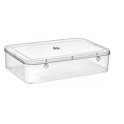 MyPlast PURE PACK - 55 Kitchen Container Transparent Rectangular White