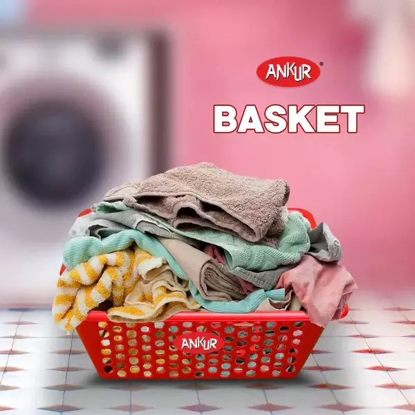 ankur-medium-boon-basket-made-of-virgin-plastic-assorted-color-and-rectangular-shape-for-home-office