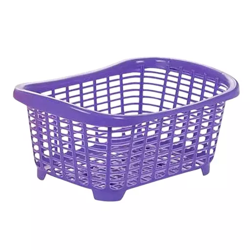 ARISTO Plastic Basket 4 L Capacity Purple Color, MADHURI 111