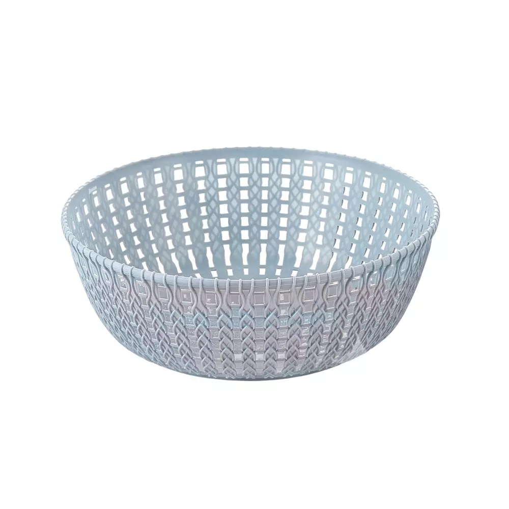 ARISTO Plastic Basket 5.5 L Capacity Grey Color, OREO 444