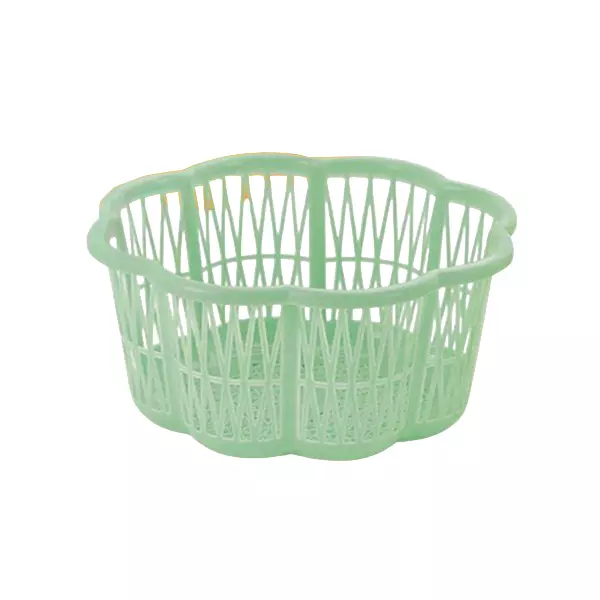 ARISTO Plastic Basket 3 L Capacity Medium Size Mint Green Color, KARISHMA
