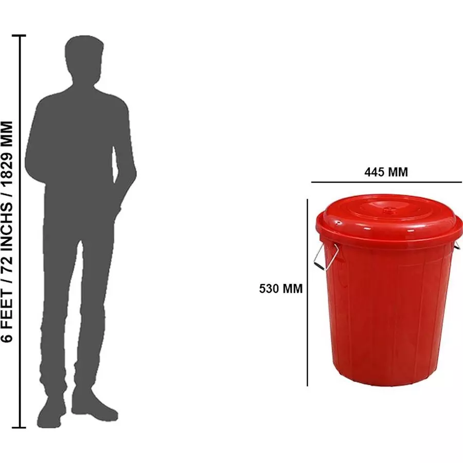 swagath-drum-with-lid-cover-round-shape-44x53-cm-50-l-plastic-red-for-rice-water-flour-use-drum50-ltr-pack-of-2-pcs