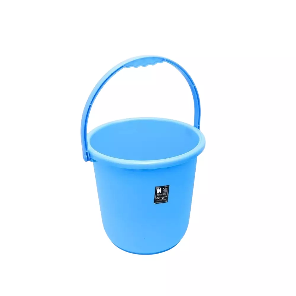 KKR Scorpio Bucket 14 L Capacity Blue Round Shape Plastic for Indoor & Outdoor Use