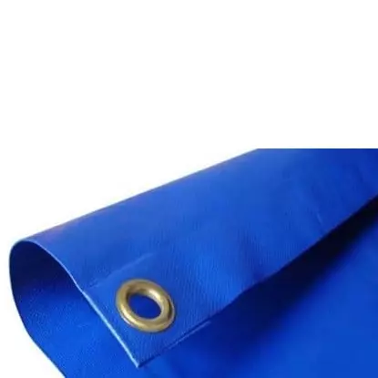 DDRS Heavy Duty PVC Tarpaulin ‎(Tripal) Blue 380 GSM & 15.24 x 7.32 m (50 x 24 ft) Size, DDRSPVC380-50X24