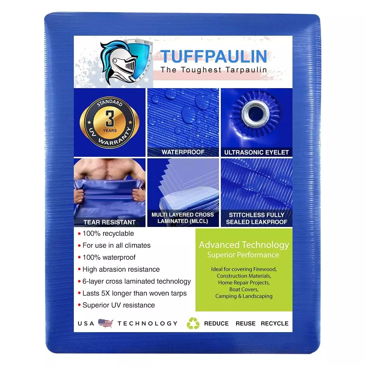 tuffpaulin-34-x-30-ft-1037-x-915-m-tarpaulin-150-gsm-mlcl-plastic-in-blue-color-for-protecting-cars-bikes-from-wind-rain-sunlight