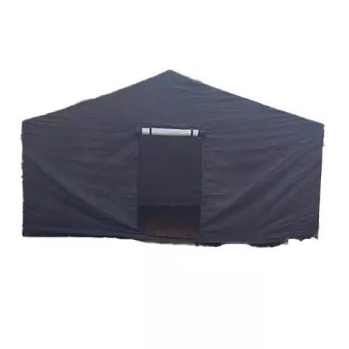 DDRS Canvas Structural Army Tent Grey 4.57 x 4.57 x 2.74 m (15x15x9 ft), DDRSAT-02