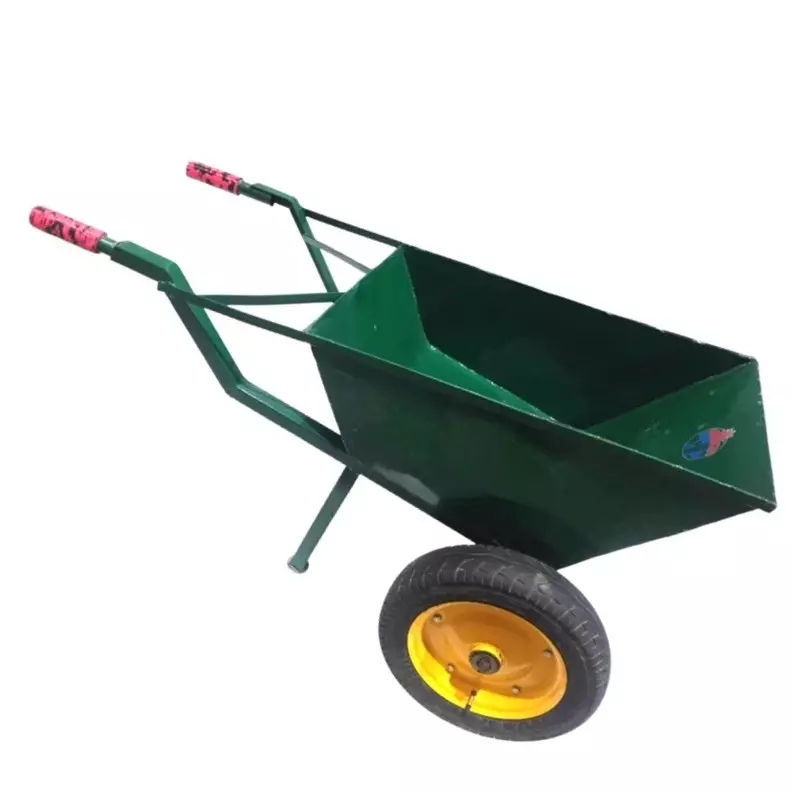 Unison Green Double Wheel Barrow, 1159