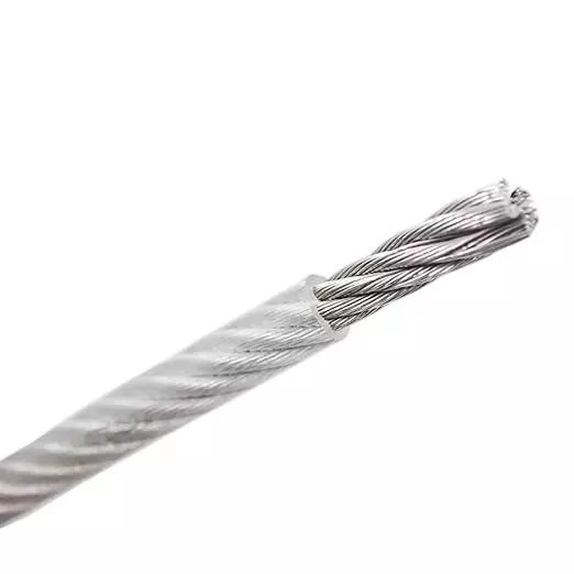 GENERIC Heavy Duty PVC-Coated Wire Rope Galvanized Mild Steel 4 + 2 mm Size 50 m Length, AD-HT-20223903-C5O1