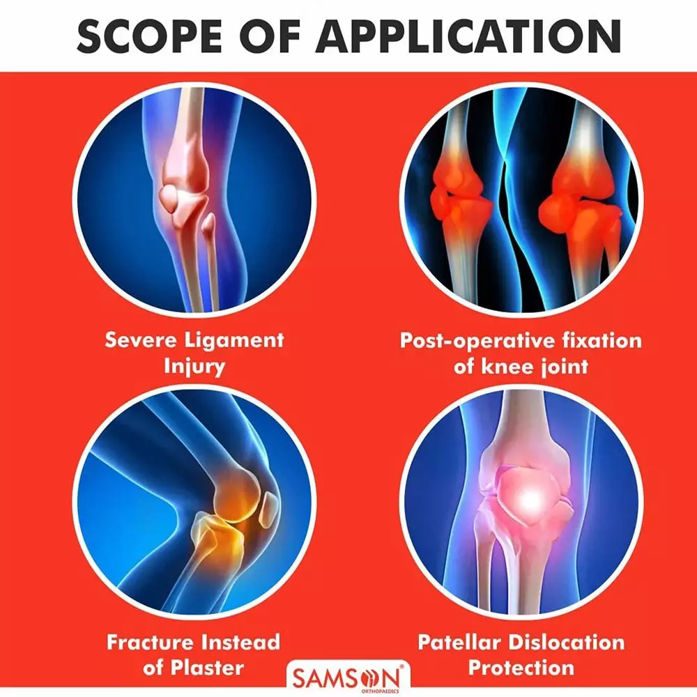 Samson Knee Support Immobilizer|NE-0601|-Medium