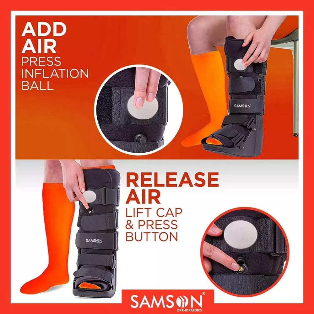 Samson Foot Walker Boot with Airway Small, AK-0716