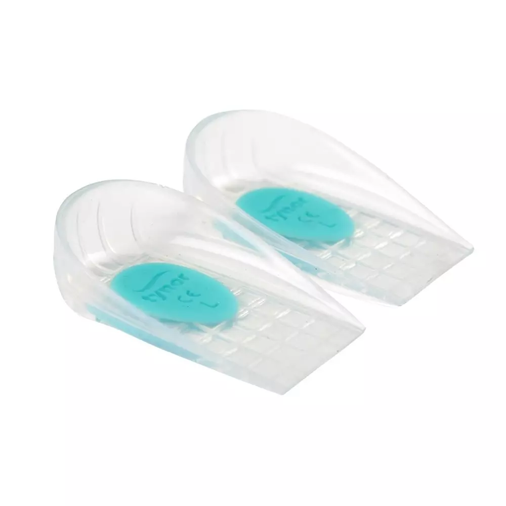 Tynor Heel Cushion Silicone White Medium Size, TA06035 (Pack 2 Piece)