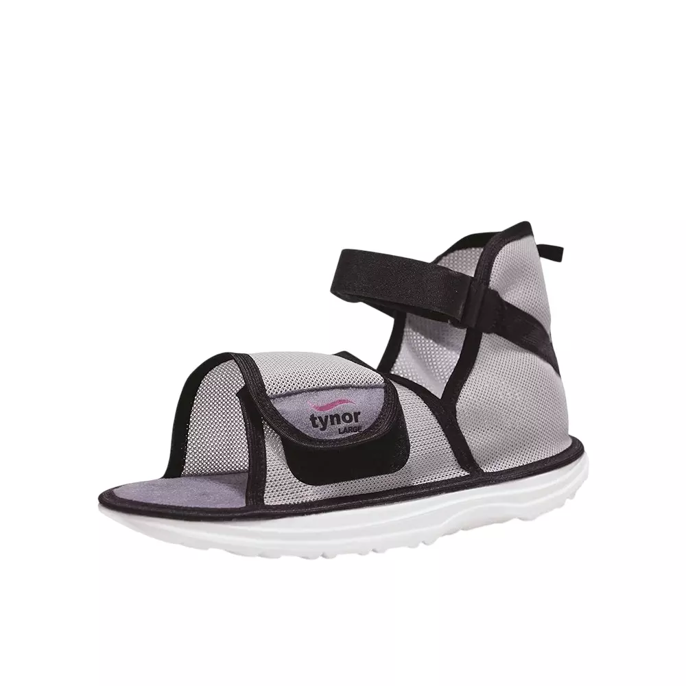 Tynor Cast Shoe Rocker Sole Grey XL Size, 3040074