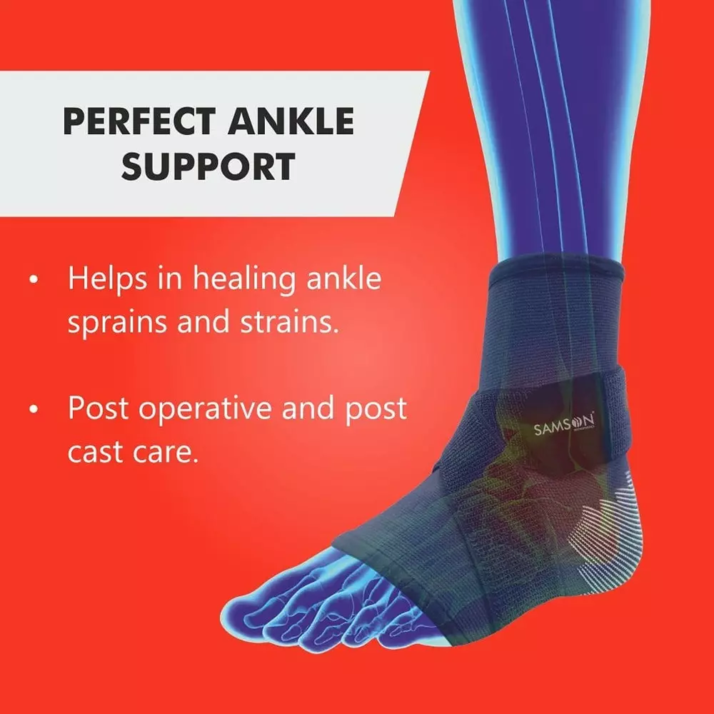 Samson Ankle Support with Binder Extra Large, AK-0713