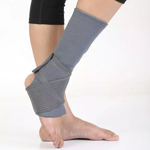 BPL Ankle Binder Black For Men and Women, Size M