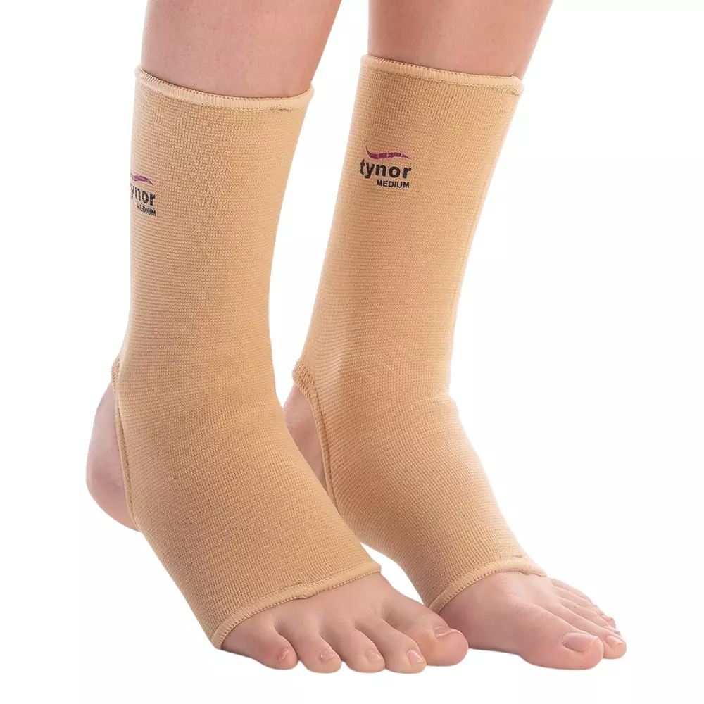 Tynor Anklet Beige Medium Size, TA05980 (Each 1 Pair)