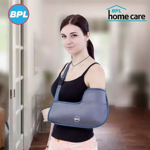 BPL Arm Sling with Elbow Support Grey, Size L