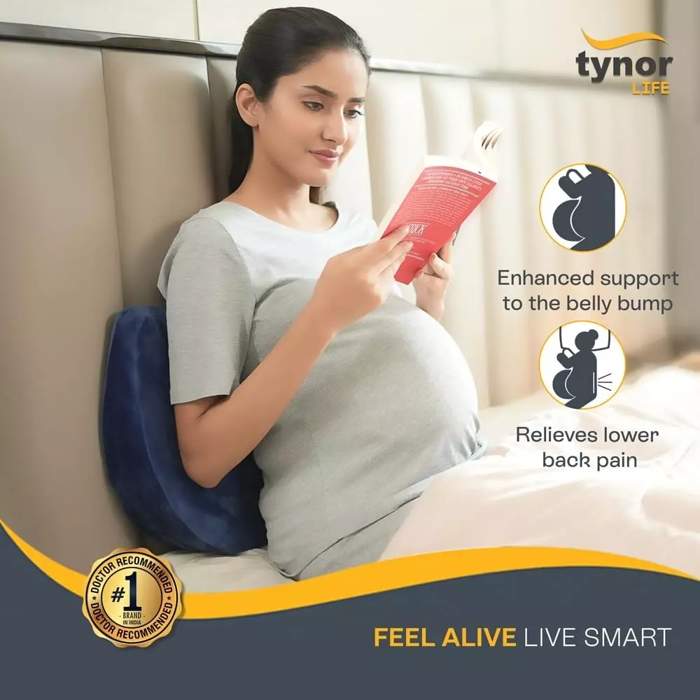 tynor-pregnancy-memory-pillow-elite-elite-universal-size-blue-color-90104