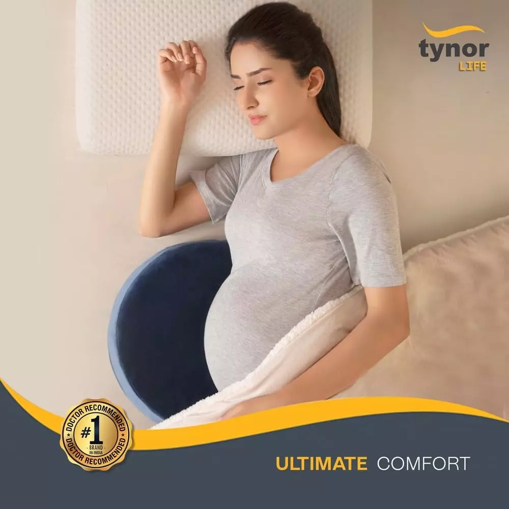 tynor-pregnancy-memory-pillow-elite-elite-universal-size-blue-color-90104