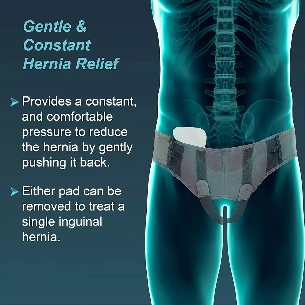 Tynor Hernia Belt Grey Small Size, 3039650