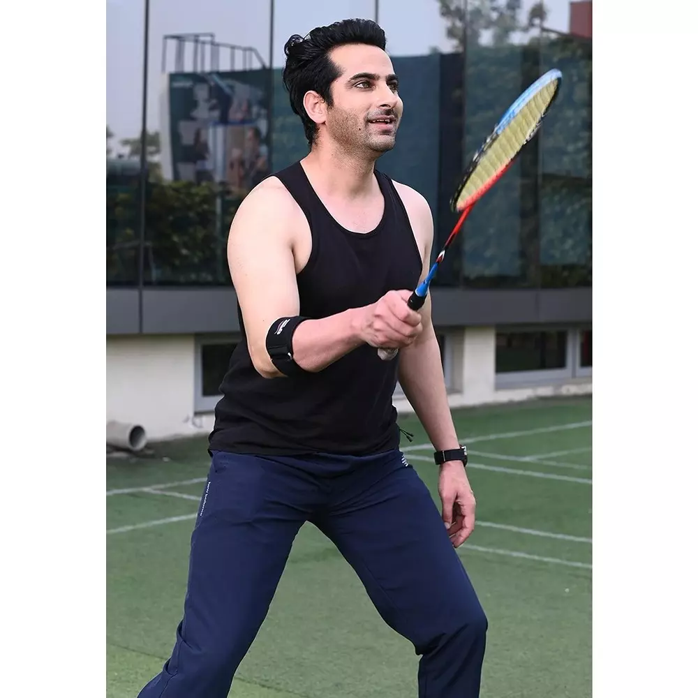 Tynor Tennis Elbow Support Black XL Size, TA06014