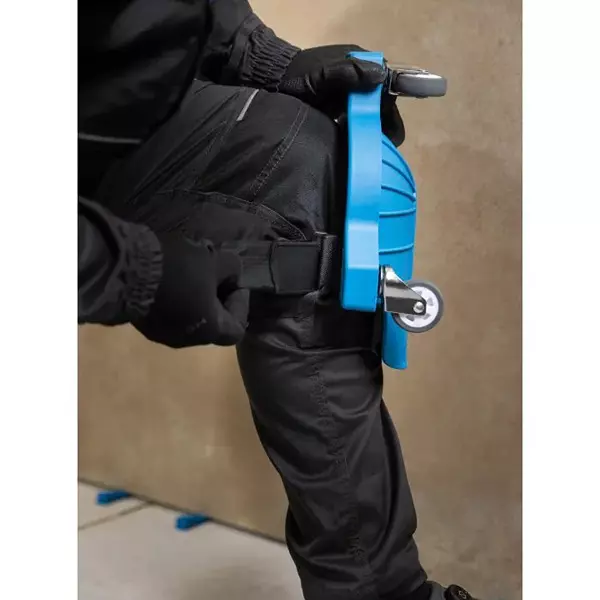 Hogert Technik Knee Pad With Wheels 360° Swivel Castors for Protection Against Abrasion, HT3B354