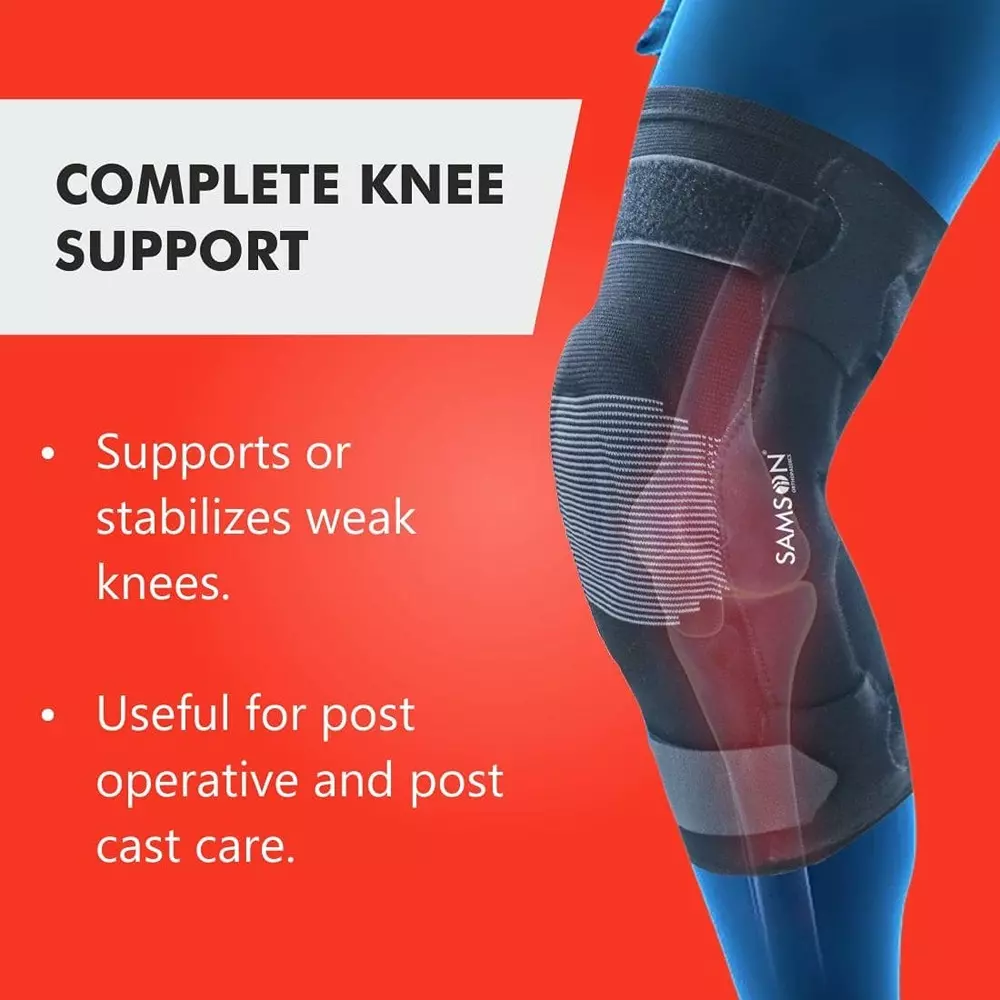 Samson Small Knee Cap Hinged with Patella Gel Pad, NE-0611