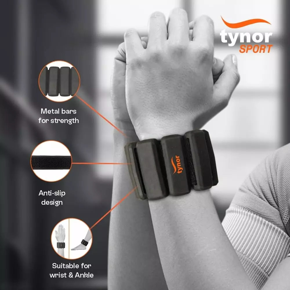 Tynor Weight Cuff Grey Standard Size, TA06089