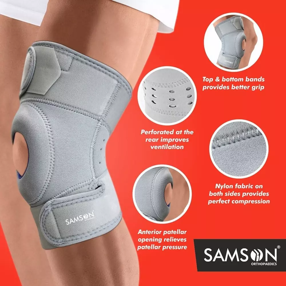 Samson Knee Support (Sportif) Neoprene Sports Knee Brace Small, NP-3016