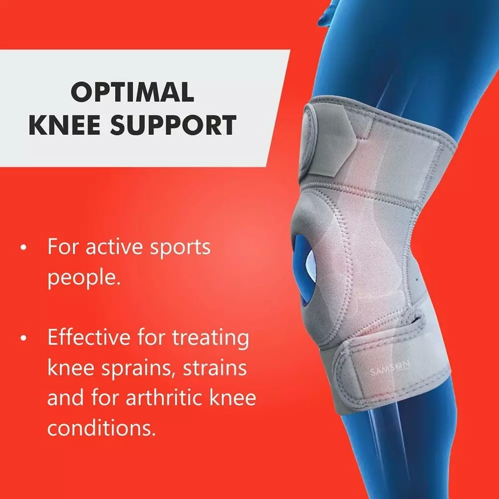 Samson Knee Support (Sportif) Neoprene Sports Knee Brace Extra Large, NP-3016