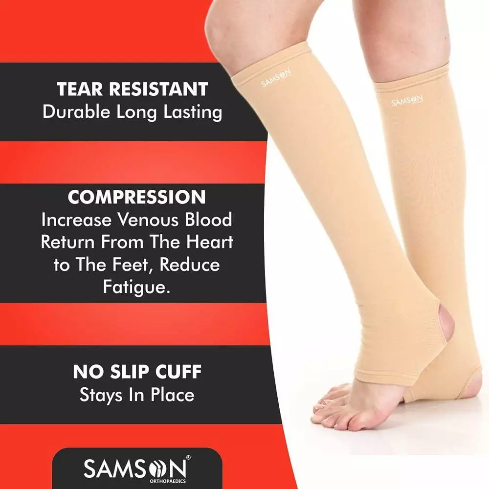 Samson Varicose Vein Stockings Below Knee Classic (Pair) Medium , GS-1211