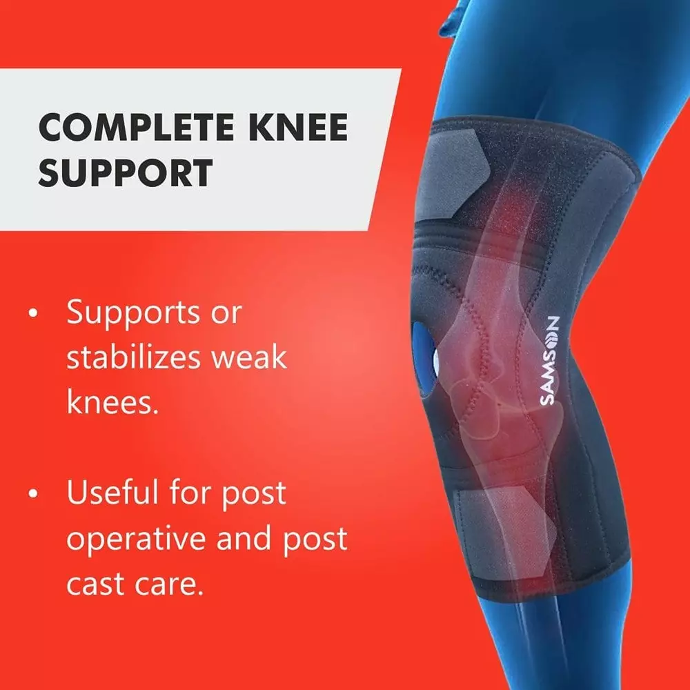 Samson XXL Knee Support Hinged Dry-Tex, NE-0619