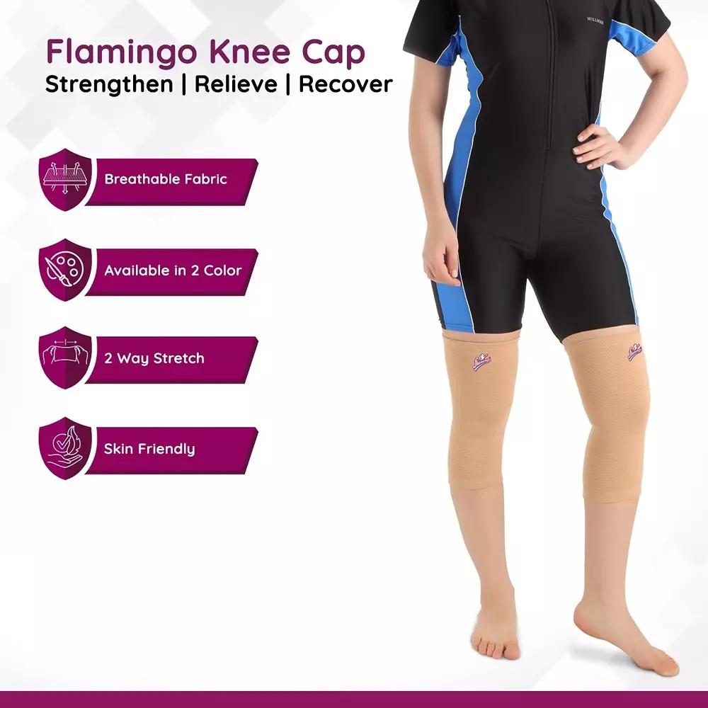 flamingo-small-size-knee-cap-mild-support-beige-color-for-gym-running-sports-and-daily-activities-oc-2013