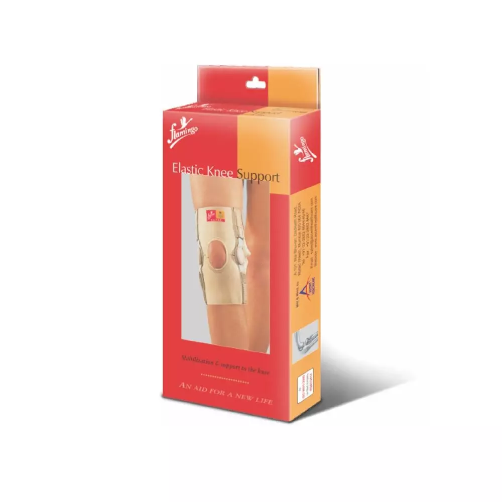 Flamingo Knee Support XL Size Beige 240 g