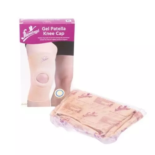 Flamingo Knee Cap XXL Size Beige 300 g