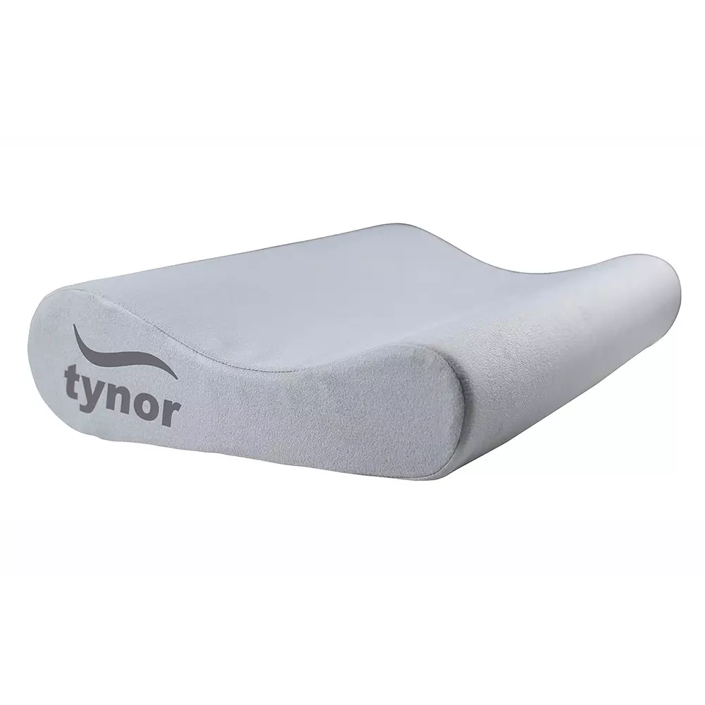 Tynor Contoured Cervical Pillow Grey Standard Size, TA06001