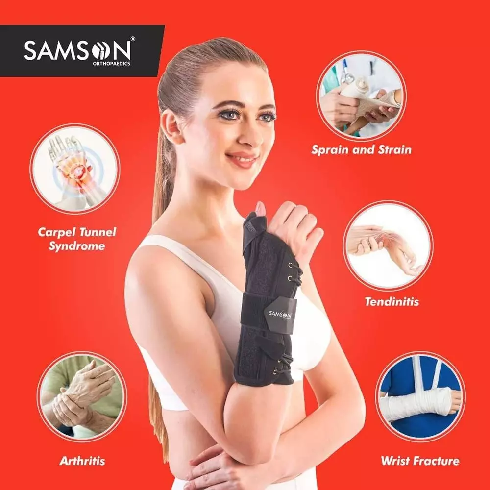 Samson Wrist Splint with Thumb Small, WR-0812